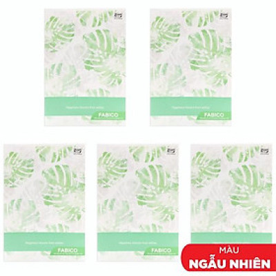 Combo 5 Tập Sinh Viên 4 Ly Ngang - 120 Trang 80gsm - Elephant FI622565 (Mẫu Màu Giao Ngẫu Nhiên)