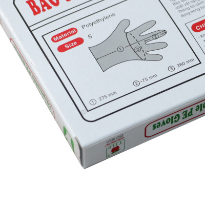 Găng tay xốp 100 cái/hộp THP Tuyền Hưng  Phú - Hàng chĩnh hãng