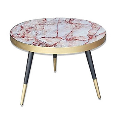 Bàn trà Crotone chân bịt đồng IBIE nhiều tùy chọn