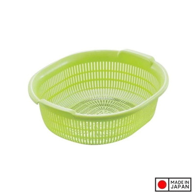 Rổ nhựa Oval Sanada Seiko 5.3L cao cấp tiện dụng - Hàng nội địa Nhật Bản.