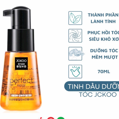 TINH DẦU DƯỠNG TÓC CHĂM SÓC TÓC PHỤC HỒI TÓC HƯ TỔN TẠO NẾP TÓC MỀM MƯỢT TỰ NHIÊN NAM VÀ NỮ HÀNG LOẠI TỐT CHUẨN