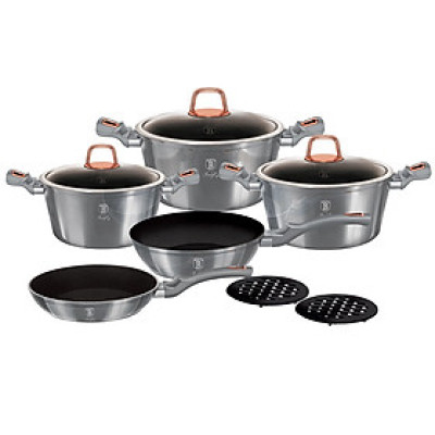 Bộ nồi 10 chi tiết Berlinger Haus BH/6020 Hàng chính hãng