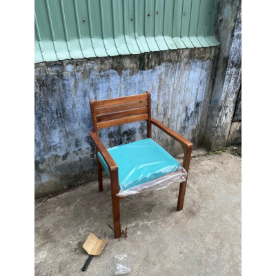 Ghế gỗ thư giãn kèm nệm (1 thùng 2 cái) hàng xuất khẩu