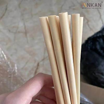 Ống hút tre 24cm tái sử dụng dùng cho ly cao, nước ép, sinh tố