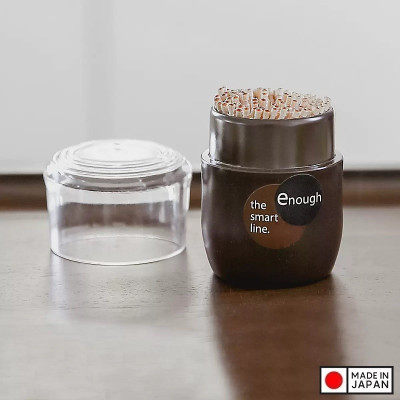 Hộp đựng tăm 80ml kiểu dáng nhỏ gọn tiện lợi khi sử dụng trong nhà bếp - nội địa Nhật Bản 