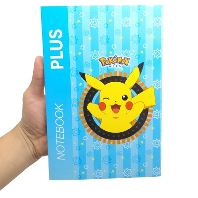 Combo 5 Tập Học Sinh B5 4 Ô Ly 120 Trang 70gsm Pokemon Notebook - Plus 700-V006 (Mẫu Màu Giao Ngẫu Nhiên)