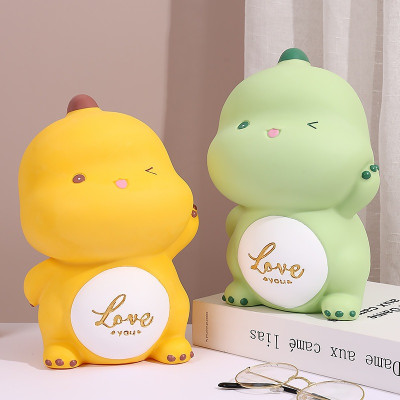 Ống Tiết Kiệm Khủng Long Rồng Love Size Lớn Heo Đất Trang Trí Quà Tặng_Art House