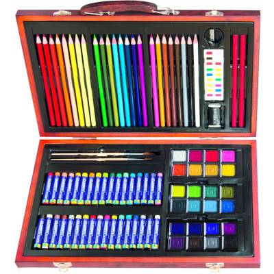 Bộ Hộp Gỗ Màu Vẽ Colormate 93W