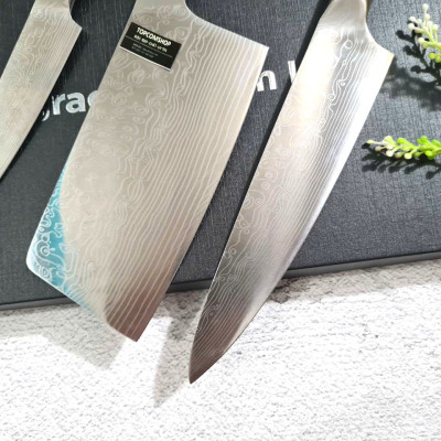 BỘ 3 DAO NHẬT - DAO BẾP SASHIMI, USUBA MÃ DT2