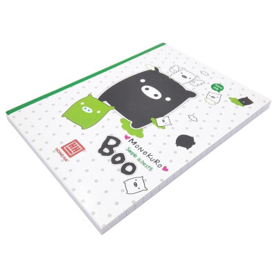 Combo 5 Tập Class MonoKuro Boo - 4 Ly Ngang 200 Trang - Hồng Hà 0390 (Mẫu Màu Giao Ngẫu Nhiên)