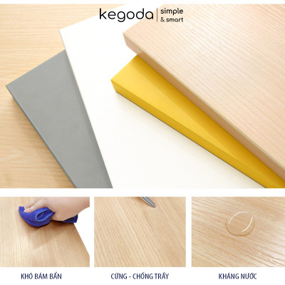 Bàn Gỗ Trang Trí Hình Chữ C Đơn Giản, Đa Năng Thương Hiệu KEGODA KGD20