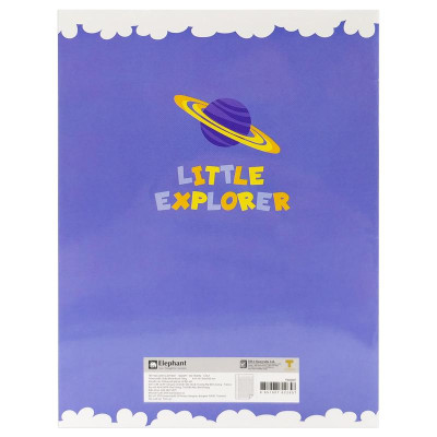 Tập Học Sinh 4 Ô Ly 100 Trang 80gsm - Fabico ELE23 (Mẫu Màu Giao Ngẫu Nhiên)