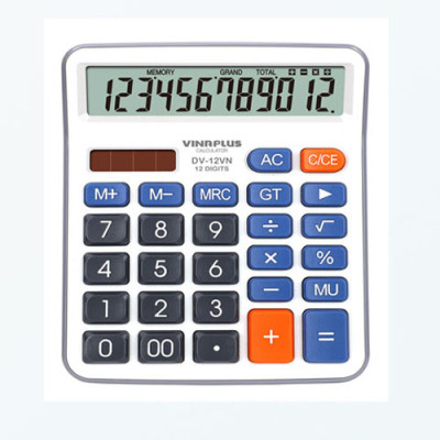 Máy Tính Tiền DV-12VN Để Bàn - Tính Tiền Tiện Lợi - Hàng Chính Hãng