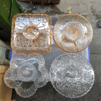 KHAY ĐỰNG MỨT TẾT BÁNH KẸO NGÀY TẾT SANG TRỌNG BẰNG MEKA ACRYLIC TRONG SUỐT CAO CẤP - THM05