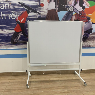 Bảng di động 1 mặt từ trắng BAVICO KT 100x120cm