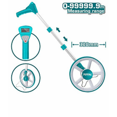 THƯỚC LĂN ĐO ĐƯỜNG KỸ THUẬT SỐ TOTAL TMT19923 - HÀNG CHÍNH HÃNG