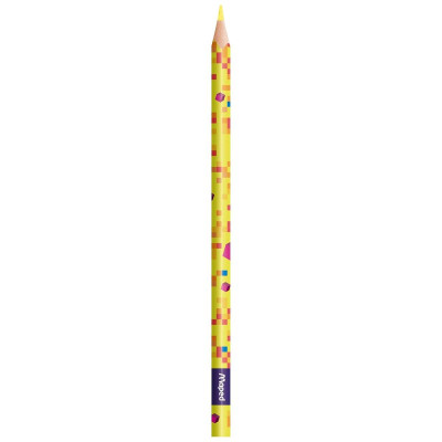 Hộp 12 Bút Chì Màu Pixel Party - Maped FR86220400