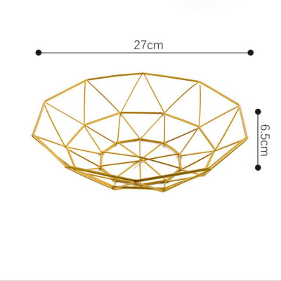 Rổ đựng trái cây loại nhỏ 10 góc 27x 6.5cm