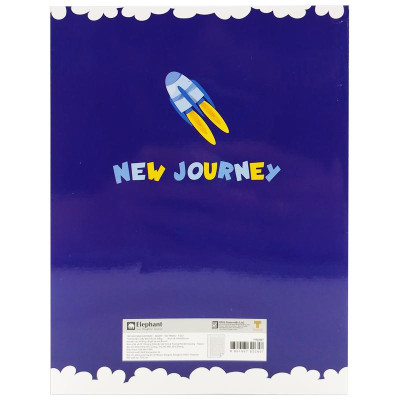 Tập Học Sinh 4 Ô Ly 100 Trang 80gsm - Fabico ELE23 (Mẫu Màu Giao Ngẫu Nhiên)