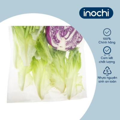 Túi zipper đa năng Shinshen 3L (có khoá kéo loại xanh - đáy mở rộng) - Hộp 20 túi