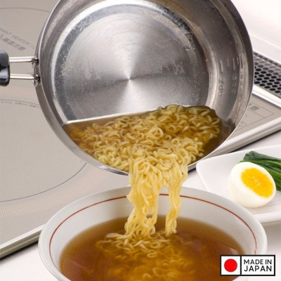 Nồi Quánh Inox Pearl Metal (18cm) - Bạc