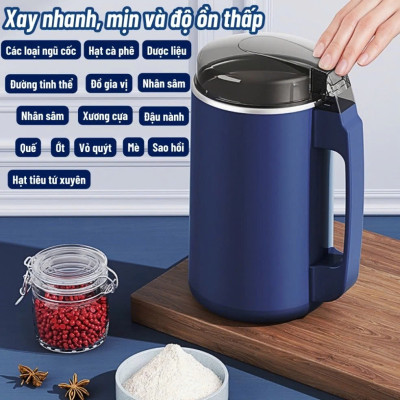 Májy Xajy Ngũ Cốc Mini 300W – Xay Mịn Gia Vị, Hạt Khô, Tiện Lợi Cho Mọi Gia Đình, đèn trang trí