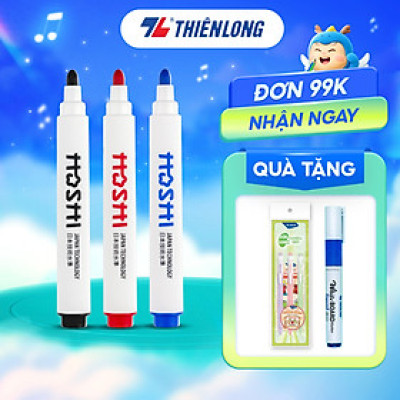 Combo 10 Bút lông bảng Hoshi Thiên Long WB-025/HS - Công nghệ Nhật Bản