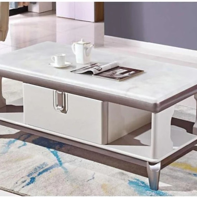 Bàn Sofa Mặt Đá Nhập Khẩu Hiện Đại Tundo HHP-BSF652-12 Cao Cấp