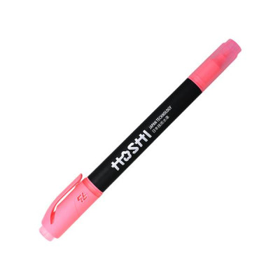 Bút Dạ Quang Hoshi 2 Đầu - Thiên Long HL-018/HS - Màu Hồng