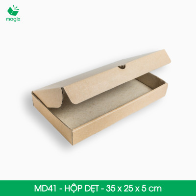 MD41 - 35x25x5 cm - 50 Thùng hộp carton trơn đóng hàng