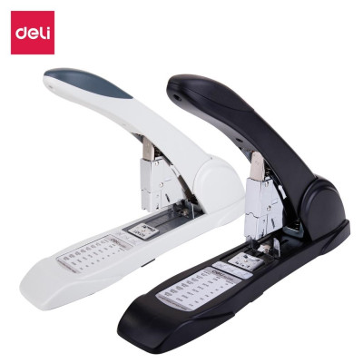 Dập Ghim Đại Deli Cỡ Lớn - Dập Tối Đa 80&210 Trang, Chất Liệu Kim Loại Chắc Chắn, Nấc Đo Tiện Dụng Giúp Đóng Chuẩn Xác