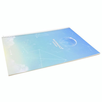 Sổ Lò Xo Toán Học - Morning Glory 10233-87195 - Màu Xanh Dương