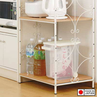 Thùng đựng gạo Inomata có bánh xe kèm cốc đong 10kg - Hàng nội địa Nhật Bản |#Made in Japan|