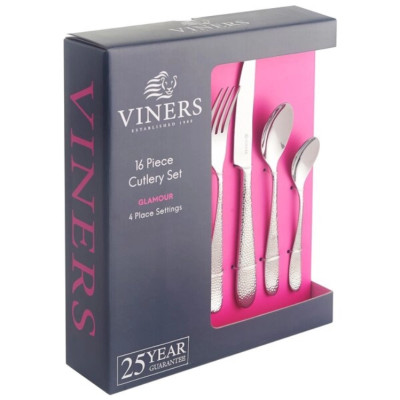 Viners - Bộ dao muống nĩa Glamour - 16 món
