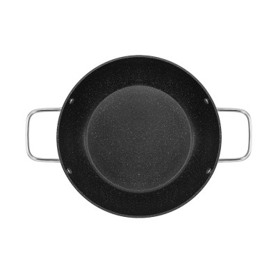 Nồi lẩu chống dính vân đá Elmich El-5553GY28 size 28cm - Hàng chính hãng