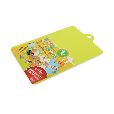 Combo Dao gọt hoa quả KAI + Thớt nhựa dẻo màu xanh lá