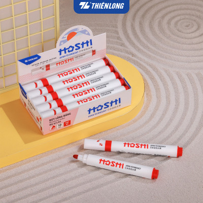 Combo 10 Bút lông bảng Hoshi Thiên Long WB-025/HS - Công nghệ Nhật Bản