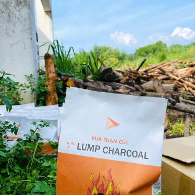 Than củi dễ mồi lửa, nhanh bén, tiện lợi