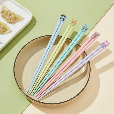 Set 5 Đôi Đũa Ăn Kiểu Nhật Bản – Chống Trượt, Kháng Khuẩn, Chịu Nhiệt – Nhiều Màu Cao Cấp - HÀNG CHÍNH HÃNG MINIIN