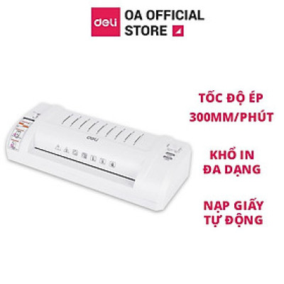 Máy ép nhựa dẻo màng plastic chính hãng Deli E3893-EU