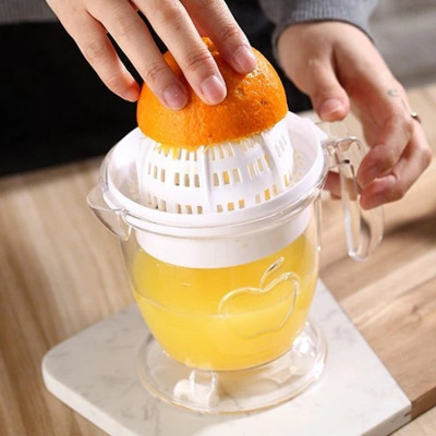 dụng cụ vắt cam ép trái cây hình quả táo, dụng cụ xay vắt trái cây, có vạch chia miu đa năng cao cấp