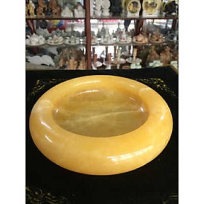 Gạt tàn thuốc đá ngọc hoàng long - Đường kính 13 cm và 16 cm