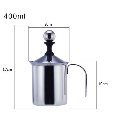 Ca đánh sữa Inox SUS 304 Cao Cấp 400ml, 800ml