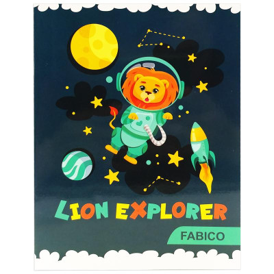 Tập Học Sinh 4 Ô Ly 100 Trang 80gsm - Fabico ELE23 (Mẫu Màu Giao Ngẫu Nhiên)