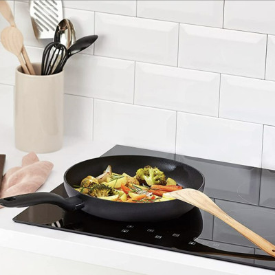 Chảo Chống Dính TEFAL G28906 HARD TITANIUM PRO Pfanne 28cm, Nhập Khẩu Đức, Phủ Titanium Excellence Bền Gấp 6 Lần Chảo Thường - Hàng Nhập Khẩu