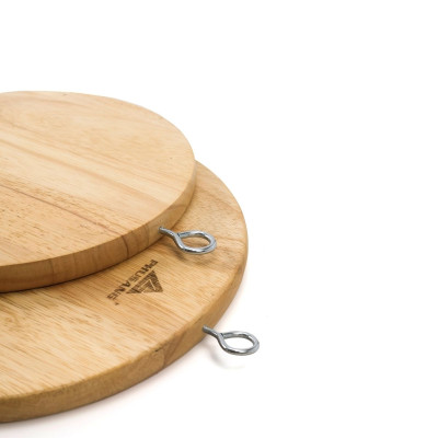 Thớt gỗ cao su tự nhiên PHUSANG không chất bảo quản, chống ẩm mốc dùng trong nhà hàng và khách sạn