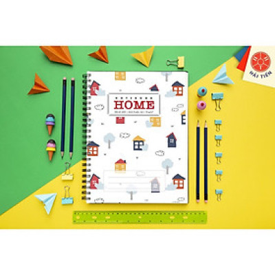 Sổ lò xo kép bìa bồi Hải Tiến Home A4 200/300 trang