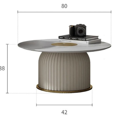 Bàn Sofa Tròn Đôi Nhập Khẩu Tundo HHP-BSF903-08 Cao Cấp