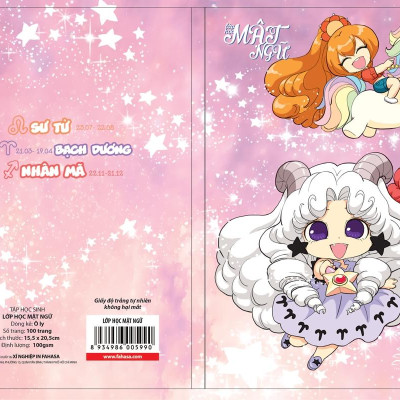 Tập Lớp Học Mật Ngữ - 100 Trang - 4 Ô Ly (4 Mẫu Bìa Ngẫu Nhiên)