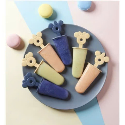 Hộp 4 Khuôn Làm Kem Hình Tai Gấu – Tái Sử Dụng, Dễ Thương, Tiện Lợi Mùa Hè - HÀNG CHÍNH HÃNG MINIIN